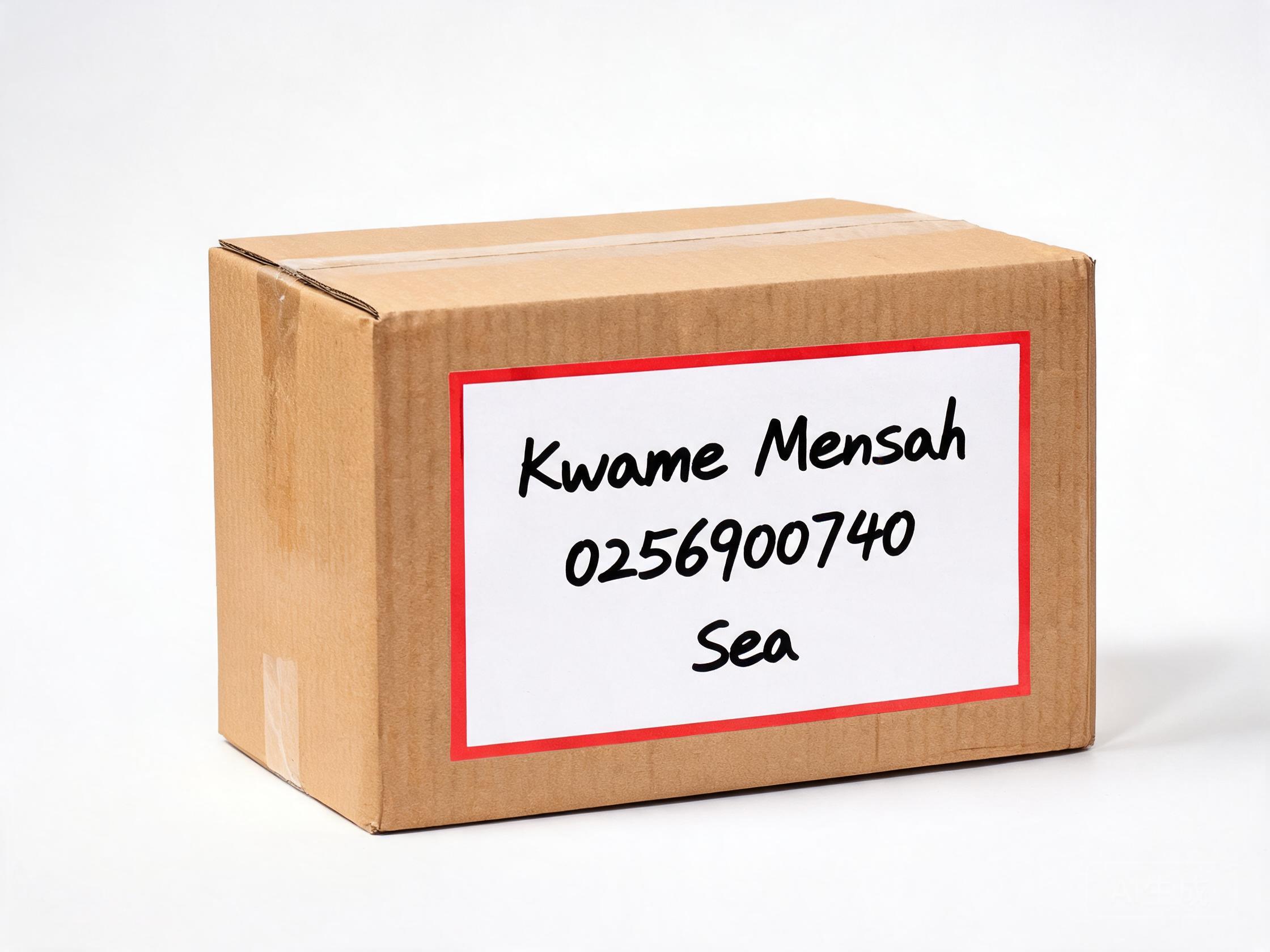 Package marking example